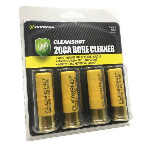 Cleanshot 20 Gauge Shotgun Bore Cleaner 4 Count