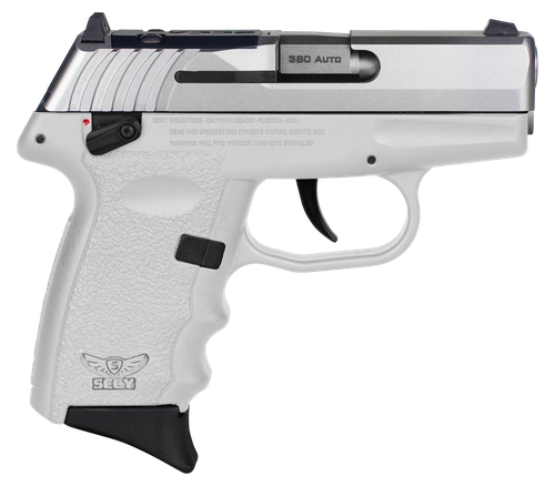 SCCY CPX-4 380 ACP Pistol 2.96" Barrel 10+1 Round White Slide White Grip