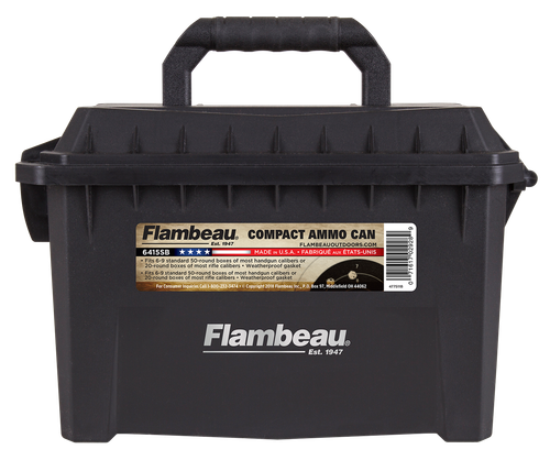 Flambeau 6415SB Compact Ammo Can Black