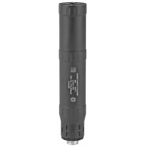 Gemtech LUNAR 9 Aluminum Pistol Suppressor 9mm Luger Black (Compatible with GM-9 Mounting Options)