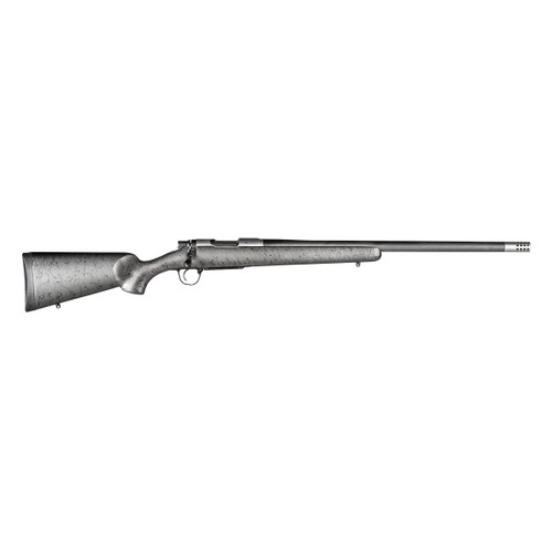 Christensen Arms Ridgeline Titanium Bolt Action Rifle 6.5 Creedmoor 22" Carbon Fiber Stock Metallic Grey with Black Webbing