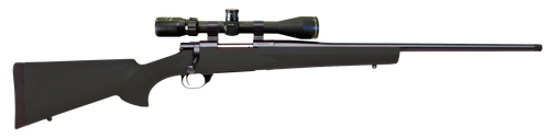 Howa HGP2250B M1500 Gamepro Gen2 Bolt Action Rifle 22-250 22" Barrel Blued Barrel Black Hogue Stock with Nikko Stirling GamePro 3.5-10x44mm Scope
