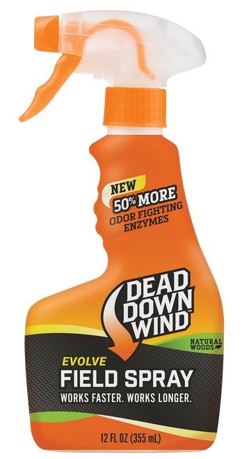 Dead Down Wind Scent Elimination Field Spray Natural Woods Scent 12 oz