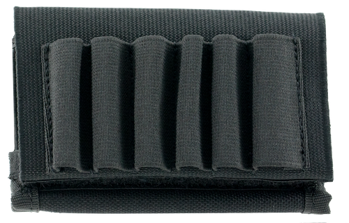 Uncle Mike's Rifle Buttstock Shell Holder 6-Round Black