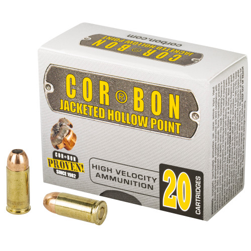 Cor-Bon .32 ACP Ammo 60 Grain Jacketed Hollow Point Box of 20 - Image 1
