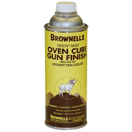 Brownells 16 oz Desert Tan Liquid Gun Finish