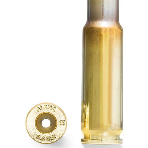 Alpha Munitions 8.6 Blackout Rifle Brass 100/Box
