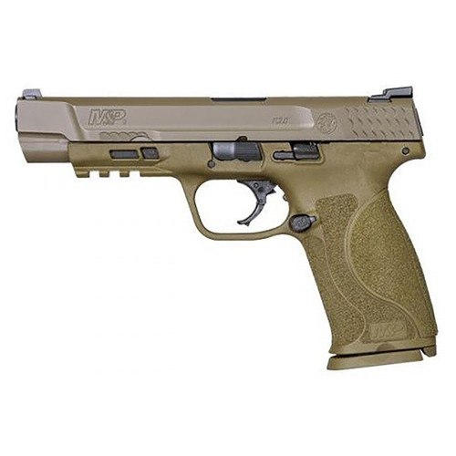 Smith & Wesson M&P9 M2.0 9mm Luger Pistol 5" Barrel 17+1 Round Flat Dark Earth