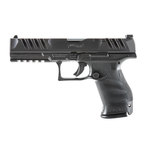 Walther PDP 9mm Luger Pistol 5" Barrel 15+1 Round Black