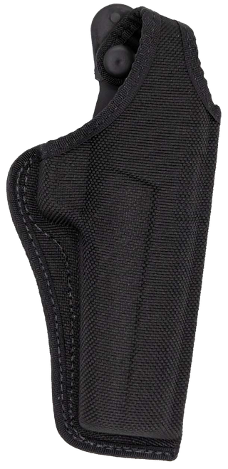 Bianchi 7001 AccuMold Thumbsnap OWB Holster Right Hand Glock 17, 20, 21, 22, Ruger SR9 Nylon Black