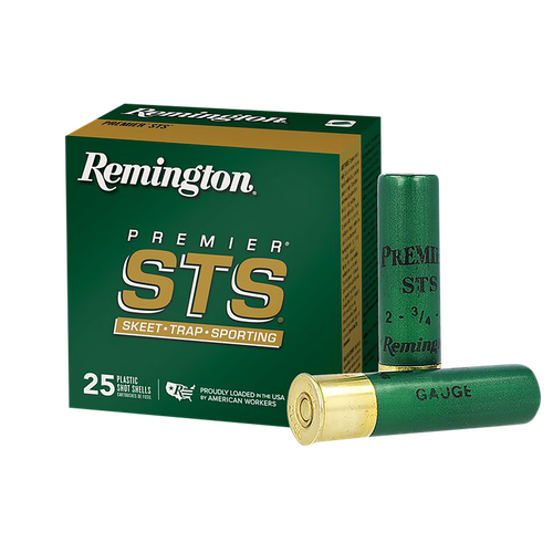 Remington Premier STS 12 Gauge Ammo 2-3/4" #8 Shot 1 oz Box of 25
