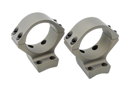 Talley Lightweight 2-Piece Scope Mounts with Integral 30mm Rings Browning X-Bolt Smoked Bronze High