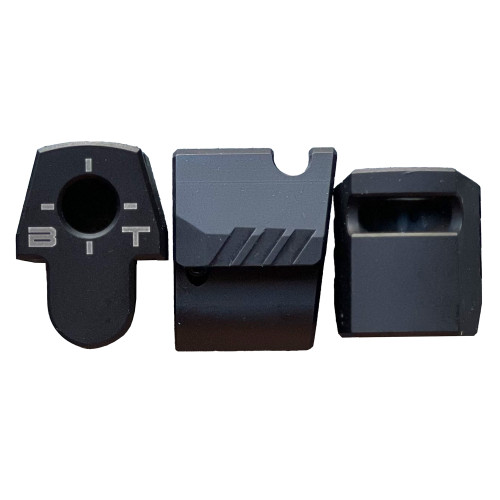 Backup Tactical Compensator P320 1/2X28 Thread Black