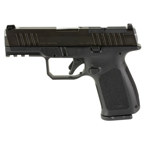 Rost Martin RM1C 9mm Luger Pistol 4" Barrel 15+1/17+1 Rounds Black