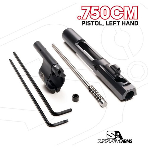 Superlative Arms AR-15 Adjustable Piston System with Clamp 0.750 Inch Gas Block