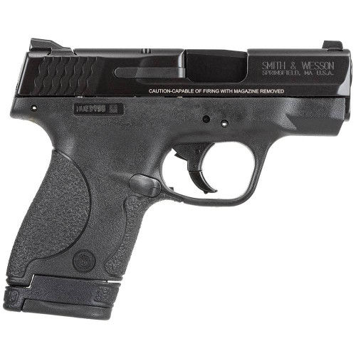 Smith & Wesson M&P Shield MA Compliant 9mm Luger Pistol 3.1" Barrel 8+1 Round Black Smith & Wesson M&P Shield MA Compliant 9mm Luger Pistol 3.1" Barrel 8+1 Round Black