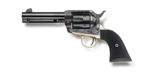 Pietta 1873 Gunfighter .45 Colt Revolver 4.75" Barrel 6 Round Black Grip
