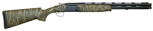 American Tactical Inc Turkey Fowl Shotgun 12 Gauge 3 Inch Chamber 2 Round Capacity 22 Inch Barrel Mossy Oak Bottomland Camo