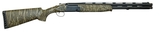 American Tactical Inc Turkey Fowl Shotgun 12 Gauge 3 Inch Chamber 2 Round Capacity 22 Inch Barrel Mossy Oak Bottomland Camo