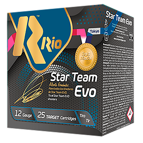 Rio Target Load Trap 12 Gauge Ammo 2 3/4" 1 oz #7.5 Shot 25/ct