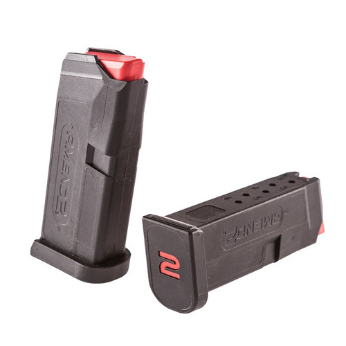 Amend2 Magazine Glock 43 9mm 6-Round Black