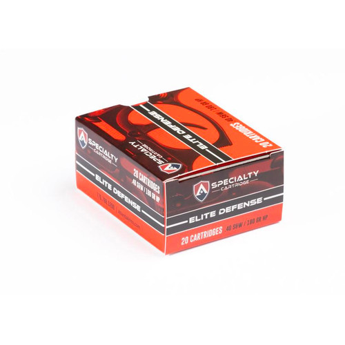 Acme Elite Defense 40 S&W Ammo 180 Grain JHP Box of 20