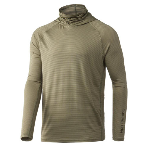 Huk Men's A1A Performance Hoodie Overland Medium