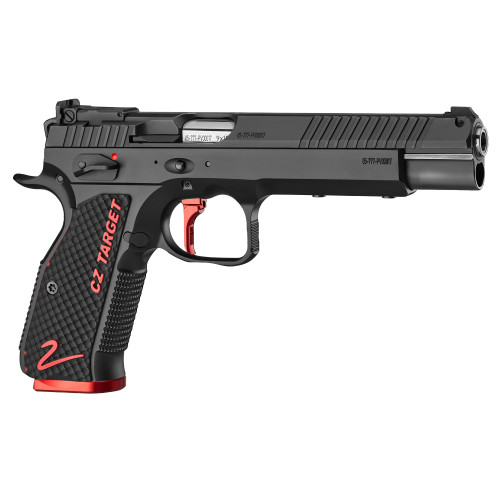 CZ Shadow 2 Target Limited 9mm Luger Pistol 6" Barrel 17+1 Rounds Black