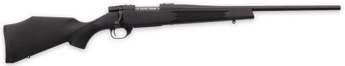 Weatherby Vanguard Synthetic Compact Bolt Action Rifle 223 Remington 20" Matte Blued Threaded Barrel Black Stock