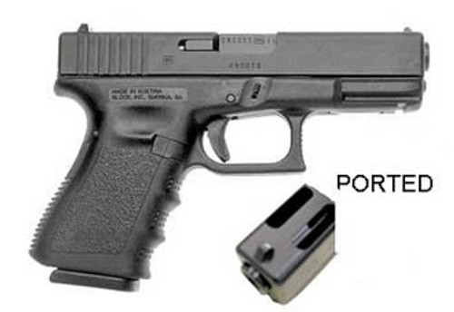 Glock 19C Gen3 9mm Luger Pistol 4.02" Ported Barrel 10+1 Round Black