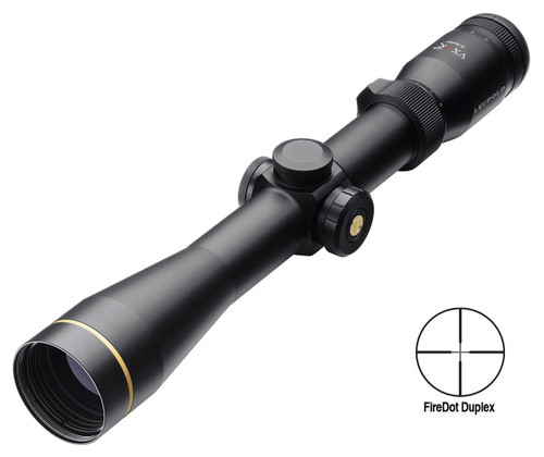 Leupold VX-R Rifle Scope 3-9x40mm Illuminated FireDot Duplex Reticle Matte Black