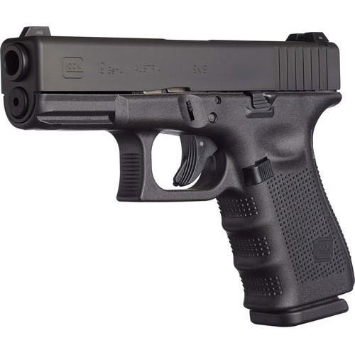 Glock 19 Gen 4 9mm Luger Pistol 4.02" Barrel 15+1 Round Black (Interchangeable Backstraps)