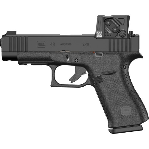 Glock 48 MOS 9mm Luger Pistol 4.17" Barrel 10+1 Round Black Aimpoint COA - Image 1