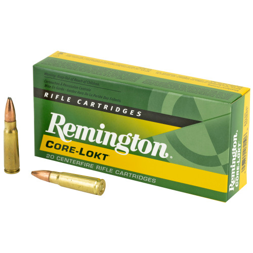 Remington Core-Lokt 7.62x39mm Ammo 125 Grain Pointed Soft Point Box of 20 - Image 1