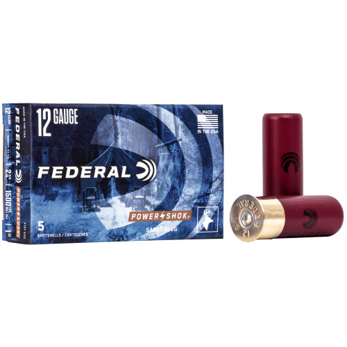 Federal Power-Shok 12 Gauge Sabot Slug 2-3/4" 1oz Box of 5