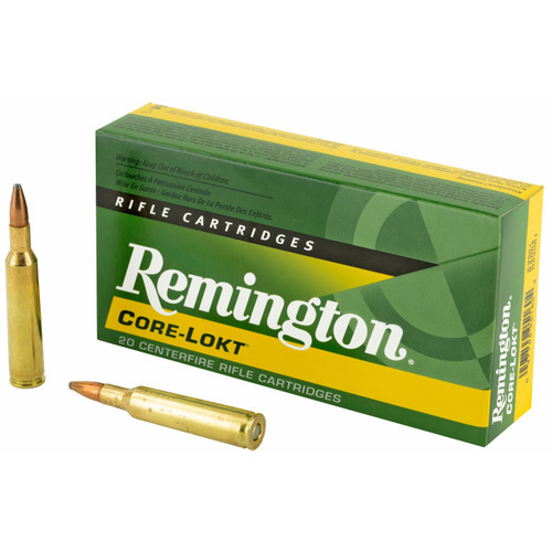 Remington Core-Lokt 6mm Remington Ammo 100 Grain Jacketed Soft Point Box of 20
