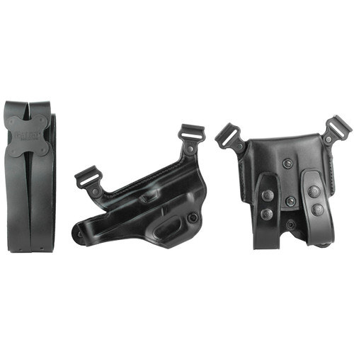 Galco Miami Classic Shoulder Holster Right Hand Black Fits Glock 17