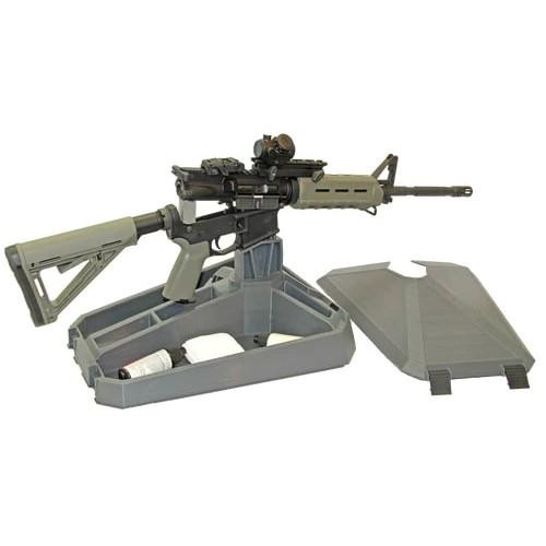 MTM ArmAR Modern Sporting Rifle Maintenance Stand AR-15/DMPS/AR-10 Grey
