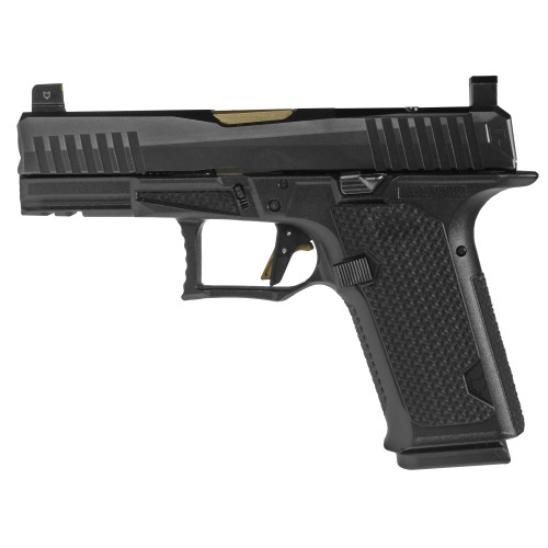 Lone Wolf Distributors Dusk 19 9mm Luger Pistol 4.02" Bronze Barrel 15+1 Round Black - Image 1