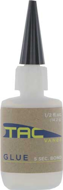 1-PACKTAC VANES GLUE 0.5 OZ BOTTLE