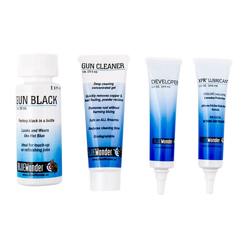 Blue Wonder Gun Black Cold Black 2 oz Kit