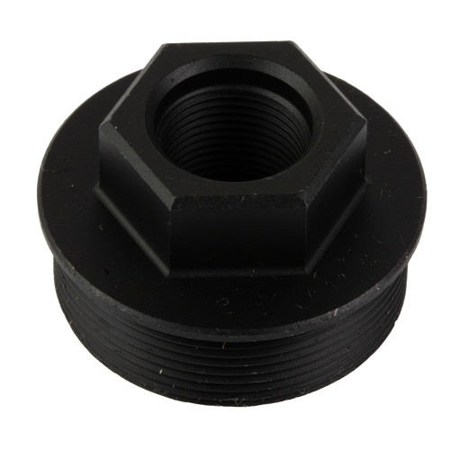 Yankee Hill Machine 1/2-28 CRBNE Adapter Sidewinder M2 Black - Image 1
