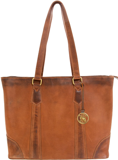 PURSE RUSSET BROWNCAMELEON S&W TRAVEL TOTE CC