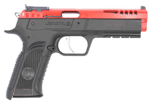 Tanfoglio TF-Force 22 .22 LR Pistol 4.40" Barrel 10+1 Round Stainless Steel Barrel Red Ported Slide Black Polymer Frame