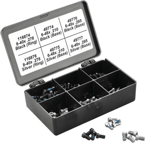 Leupold Scope Ring and Base Torx Head Screw Kit 150 Piece Leupold Scope Ring and Base Torx Head Screw Kit 150 Piece