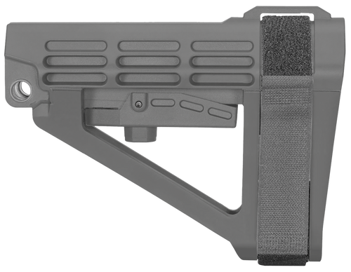 SB Tactical SBA4 5-Position Adjustable Brace AR-15 Stealth Grey