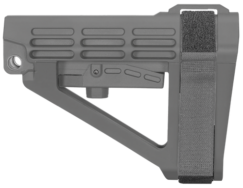 SB Tactical SBA4 5-Position Adjustable Brace AR-15 Stealth Grey