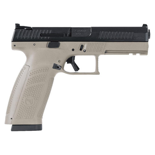 CZ P10 F 9mm Luger Pistol 4.5" Barrel 19+1 Round Flat Dark Earth