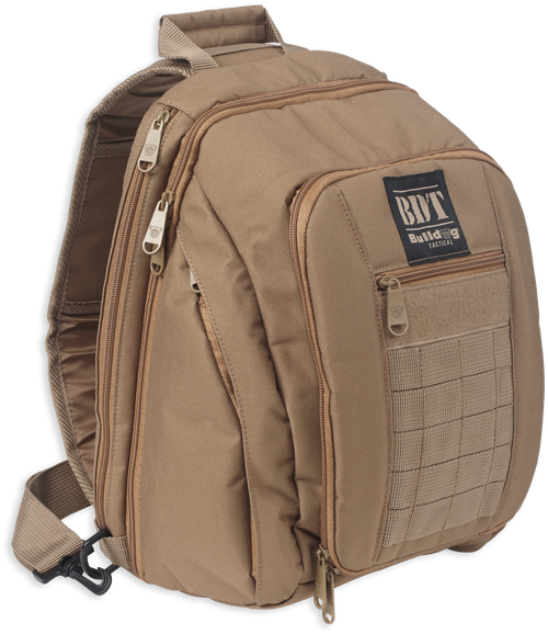 Bulldog Cases BDT408T Tactical Sling Pack Small Tan