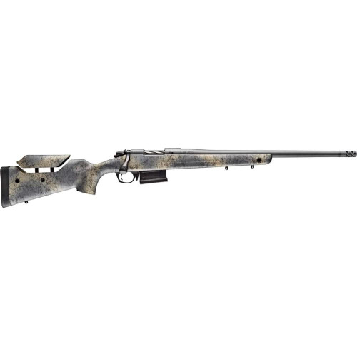 Bergara B-14 Terrain Wilderness Bolt Action Rifle 7mm Rem Mag Woodland Camo Stock